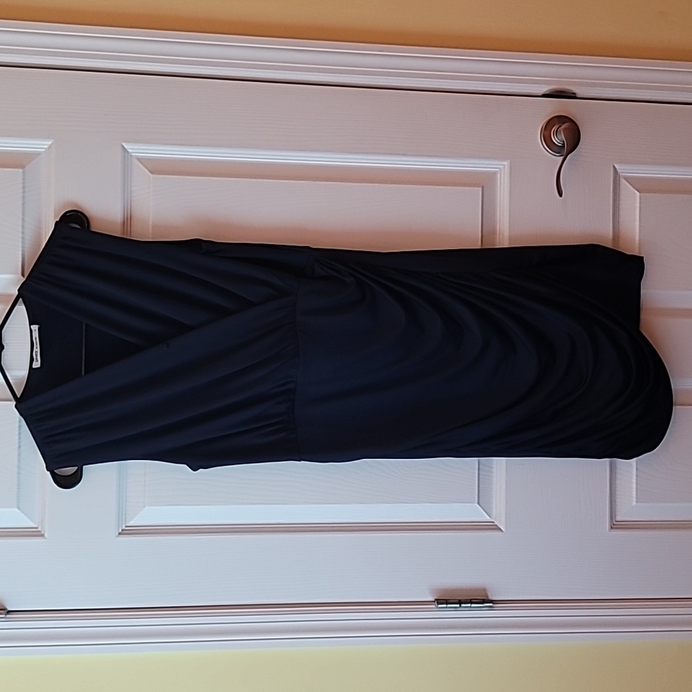 Grace Karin Blue Ruch Bodycon Dress